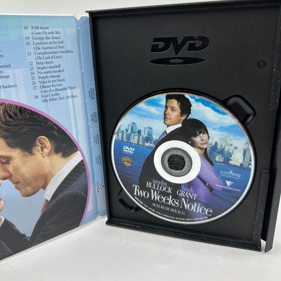 Two Weeks Notice Sandra Bullock Hugh Grant Widescreen 2003 Romantic Comedy - Picture 4 of 4